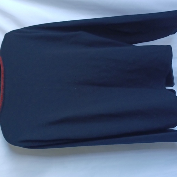 Carducci Womens  Cardigan Sweater Long Sleeve Black, embroidered, ptp - 24" - Picture 3 of 4